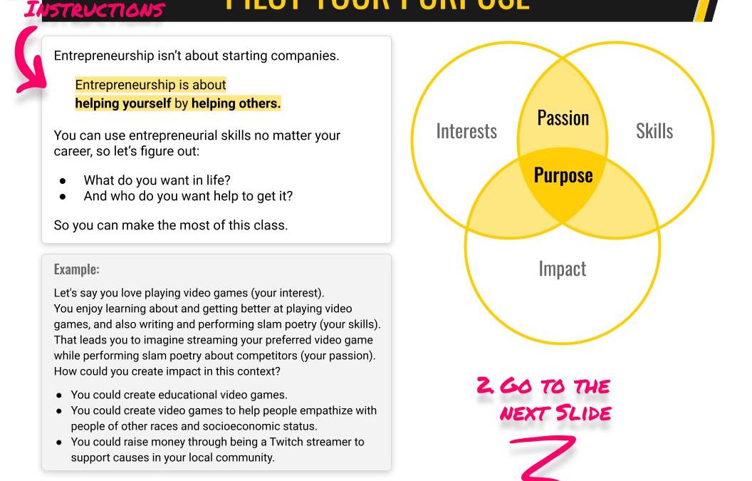 Pilot Your Purpose