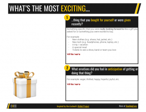 Design thinking backpack design challenge