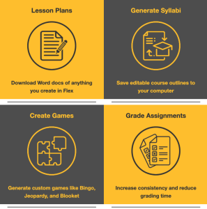Flex AI grading assistant produces lesson plans, syllabi, games, and helps grade assignments