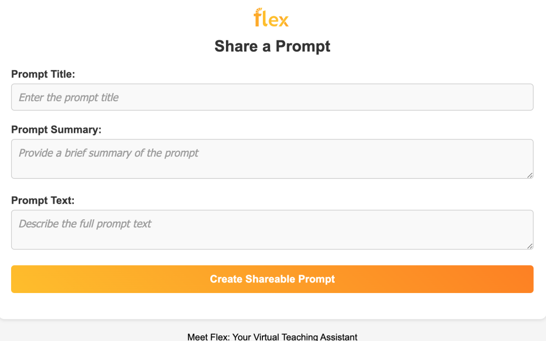 Easily Share AI Prompts With Students