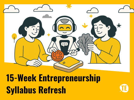 15-Week Entrepreneurship Syllabus Refresh | Free Guide Included
